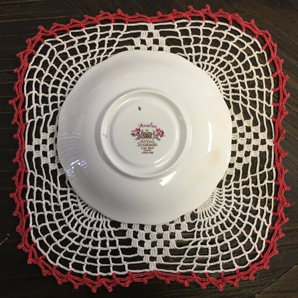 Royal Standard 'Azalea' English Fine Bone China Spare Saucer - Picture 3 of 7